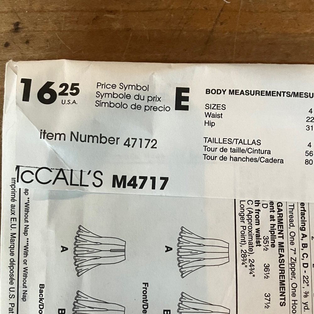 McCall's Women's A-Line Skirt Sewing Pattern - Picture 3 of 9
